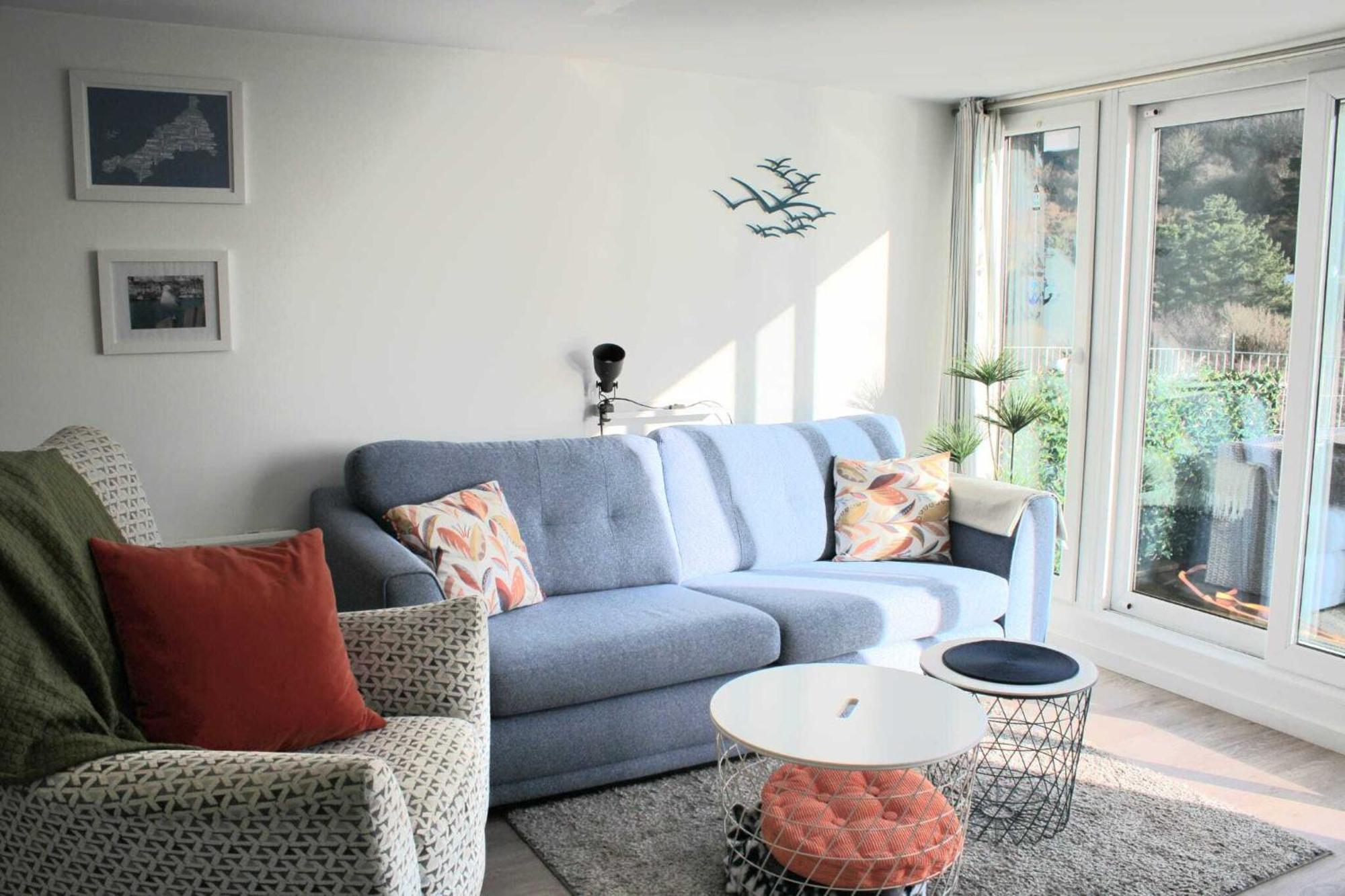 May View - Luxury Sea View Apartment - Millendreath, Looe Luaran gambar